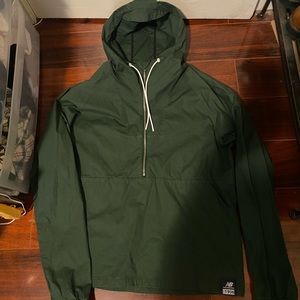 Retro vintage New Balance quarter zip up windbreaker jacket size large